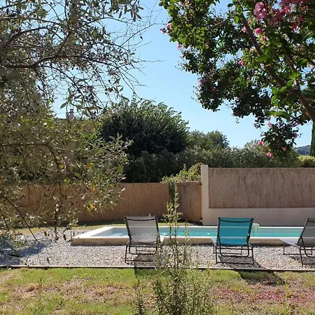 Prázdninový dům La Maison D'isidore - 6 Personnes Avec Climatisation, Piscine Et Jardin Clos Saint-Victor-la-Coste