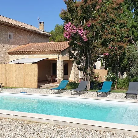 La Maison D'isidore - 6 Personnes Avec Climatisation, Piscine Et Jardin Clos * Saint-Victor-la-Coste
