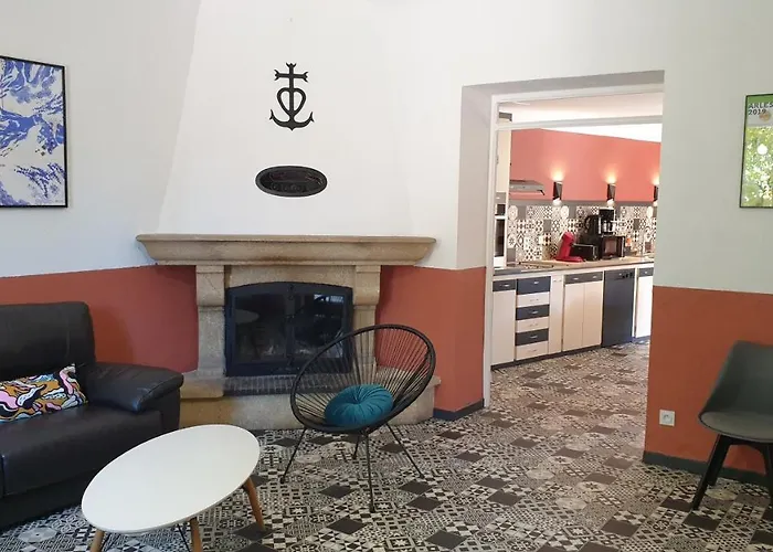La Maison D'isidore - 6 Personnes Avec Climatisation, Piscine Et Jardin Clos Saint-Victor-la-Coste